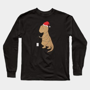 Funny Christmas Trex Tree Rex Long Sleeve T-Shirt